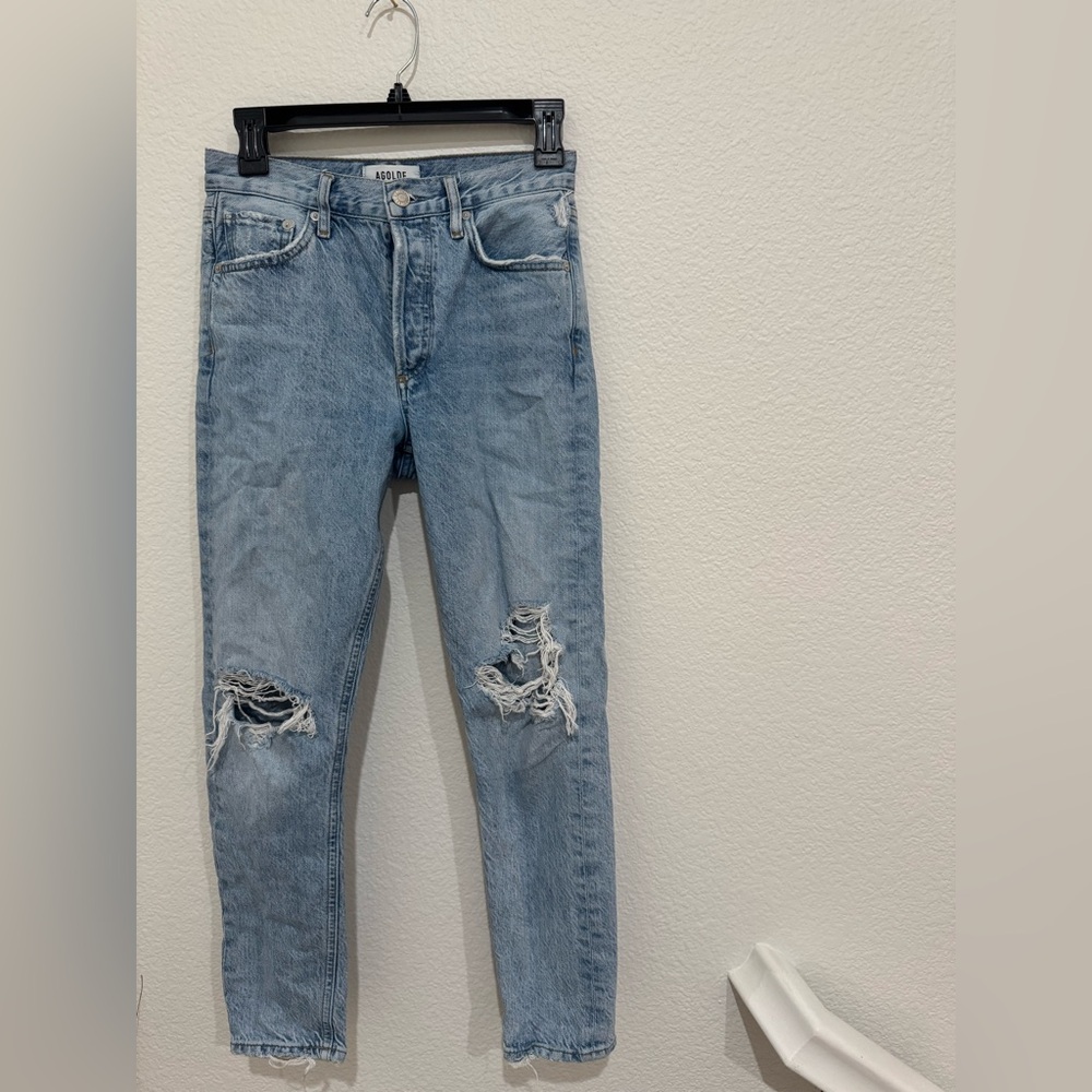 Agolde Size 23 cropped jeans